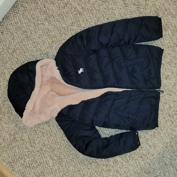 abercrombie kids Other - Abercrombie kids reversible coat size 7/8